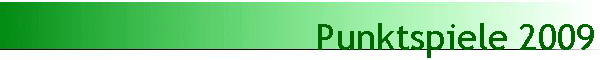 Punktspiele 2009