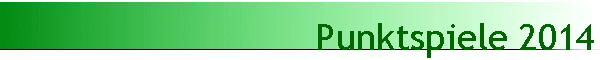 Punktspiele 2014