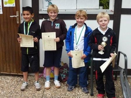 Siegerehrung Kleinfeld